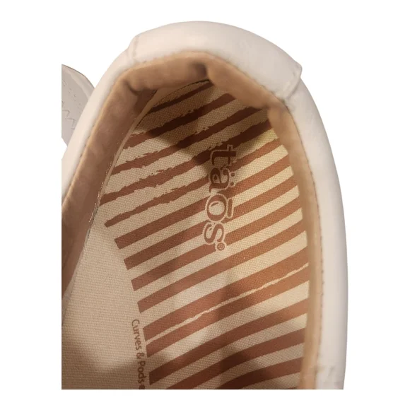 EUC Women's White Leather Taos Plim Soul Lux | Sz. 10 - Picture 11 of 16